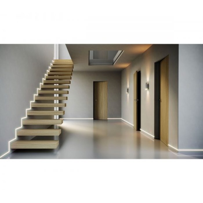 ABSOLUTE RUSH ENERGY įleidžiamos aliuminio grindjuostės LED apšvietimui