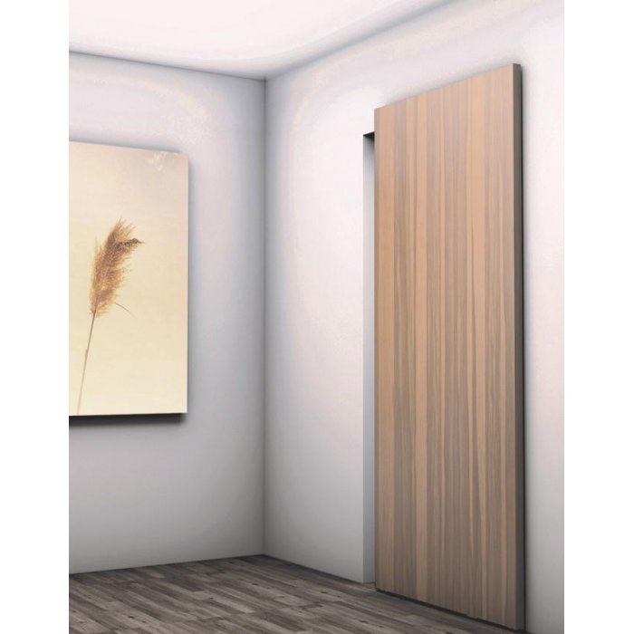 Slankiojančių durų sistema Hidden wood 1150mm iki 80kg