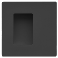 Slankiojančių durų sistemos rankena JENIFER mini, 70x70, juoda